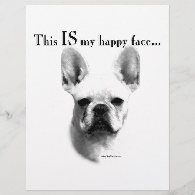 Frenchie Happy Face (Front)