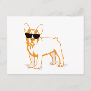 Frenchie Howlelu Postcard
