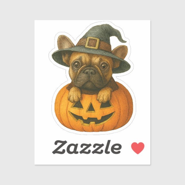 Frenchie in Pumpkin (Sheet)
