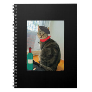 Frenchie Indigo Notebook