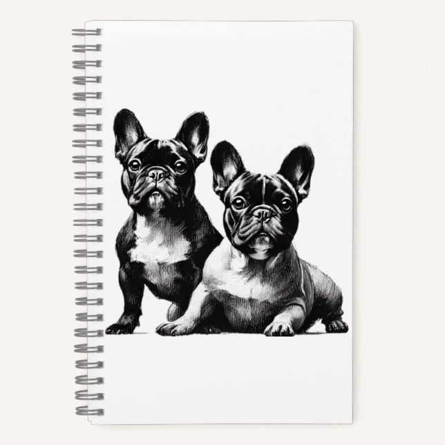 Frenchie Journal, French Bulldog Journal (Front)
