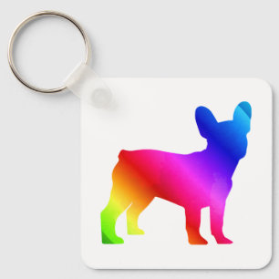 Frenchie key ring