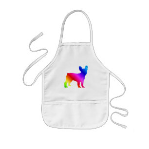 Frenchie kids apron