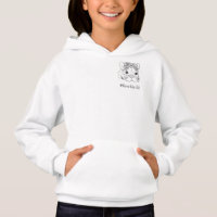 #FRENCHIE LIFE GIRLS HOODIE SWEATSHIRT