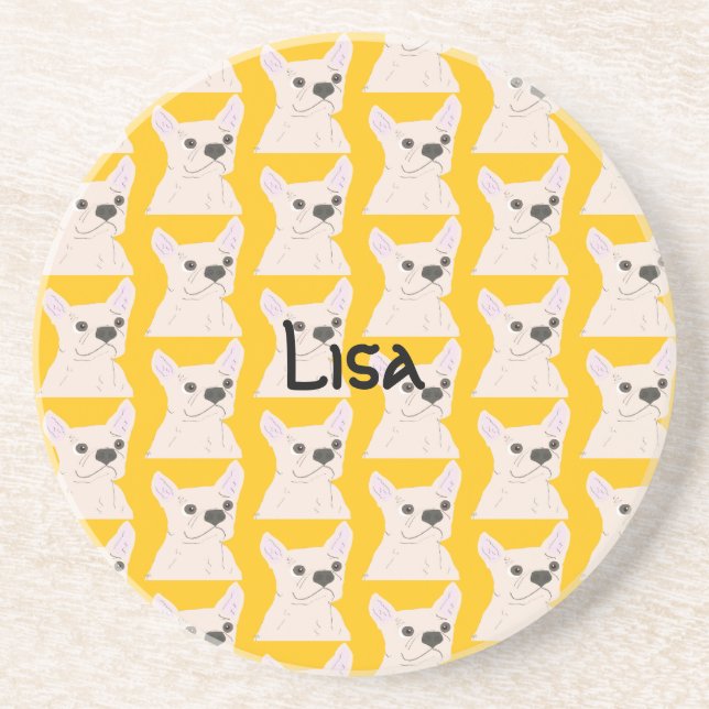 Frenchie Lover Coaster (Front)