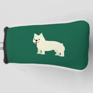 Frenchie Lover Green Golf Head Cover