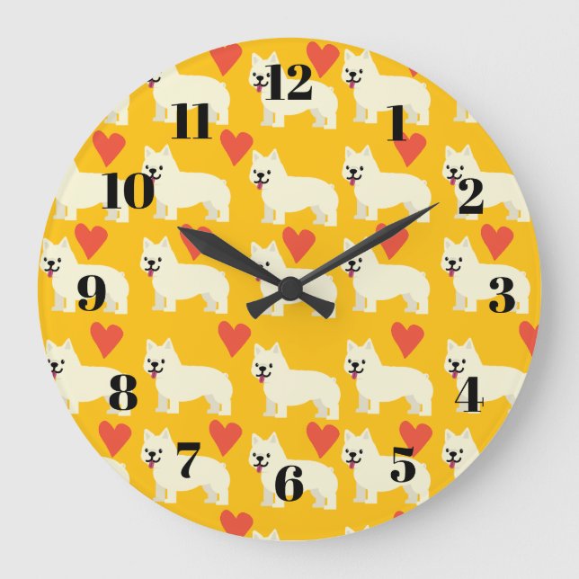Frenchie Lover Large Clock (Front)