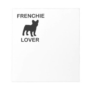 frenchie lover notepad