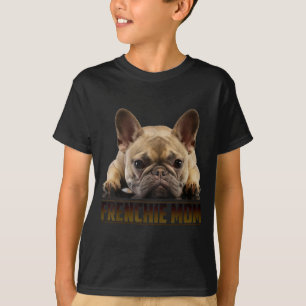 Frenchie Mama T  Women French Bulldog Gift Dog Mum T-Shirt