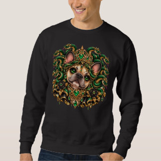 Frenchie Medusa Mythical Goddess Sweatshirt