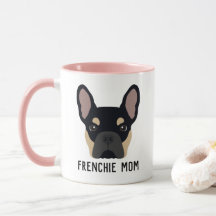 Frenchie Mum Black and Tan French Bulldog