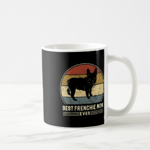 Frenchie Mum Ever Retro French Bulldog Dog Mum Coffee Mug