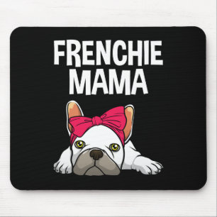 Frenchie Mum French Bulldog Design For Women Grand Mouse Pad