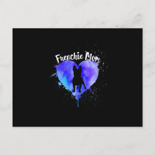 Frenchie Mum French Bulldog Dog Mum Fur Mama Holiday Postcard