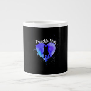 Frenchie Mum French Bulldog Dog Mum Fur Mama Large Coffee Mug