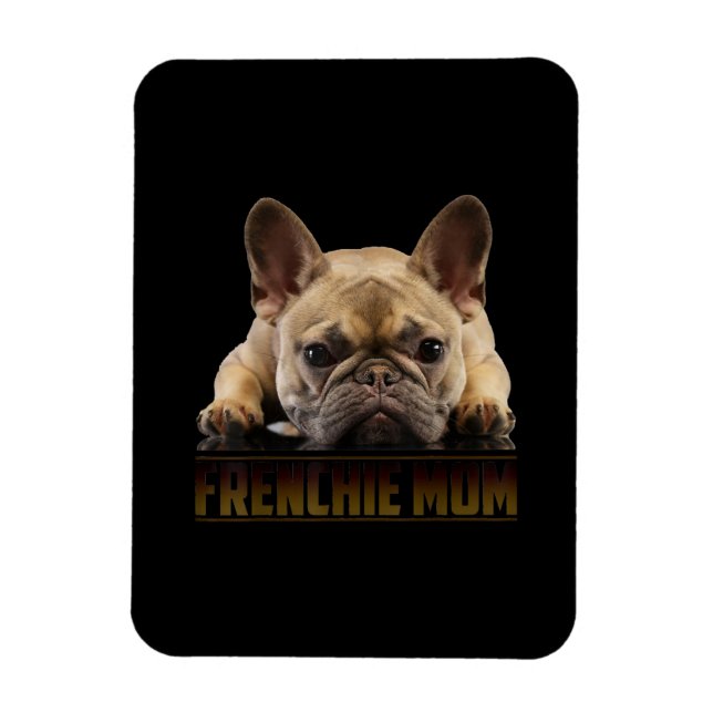 frenchie mum | french bulldog mum gift magnet (Vertical)