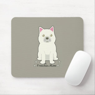 Frenchie mum mouse pad