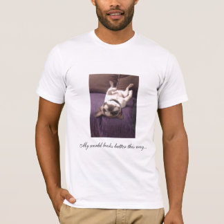Frenchie on back T-Shirt