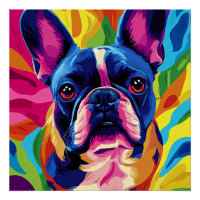 Frenchie Pop Art
