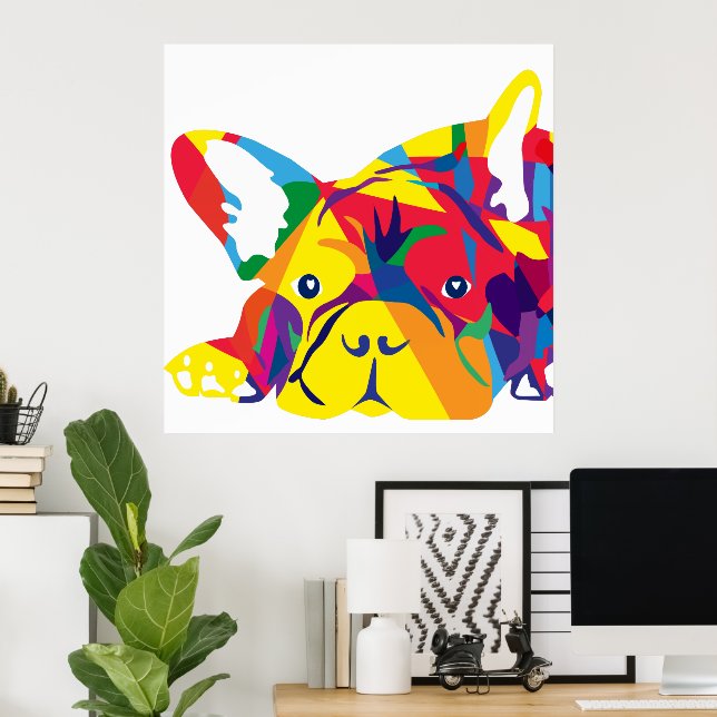 Frenchie Poster (Home Office)