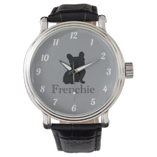 Frenchie silhouette watch