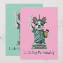 Frenchie Statue of Liberty Dog Lover