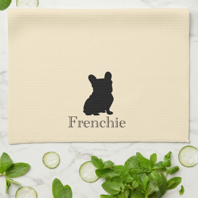 Frenchie Tea Towel (Folded)