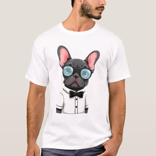 Frenchie The Gentlemen Copy (1) T-Shirt (Front)