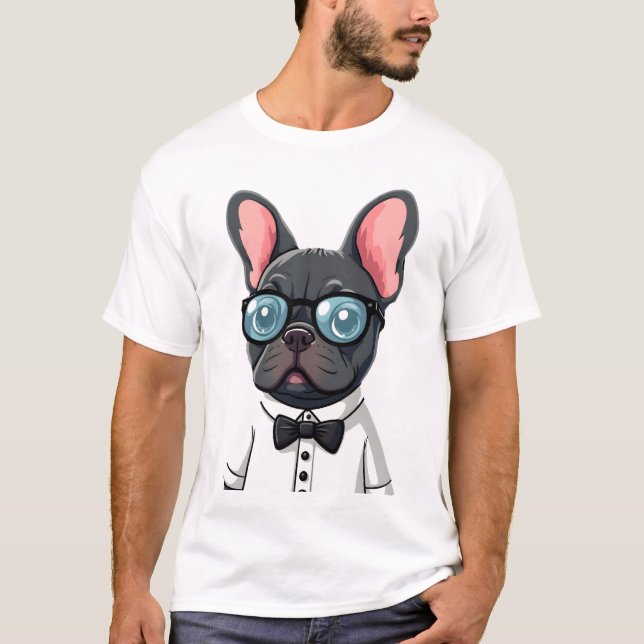 Frenchie The Gentlemen Copy (2) T-Shirt (Front)