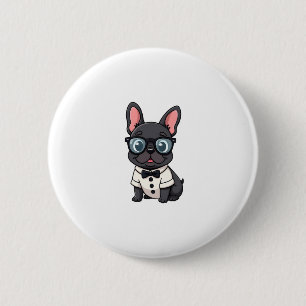 Frenchie The Gentlemen Copy (4) 6 Cm Round Badge