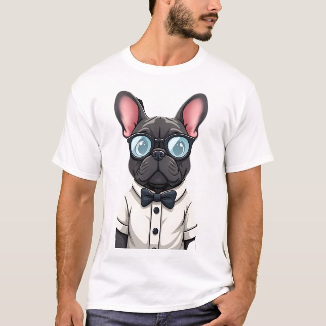 Frenchie The Gentlemen Copy (6) T-Shirt (Front)