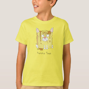 Frenchie Toast French Bulldog Kid's Boy's T-Shirt