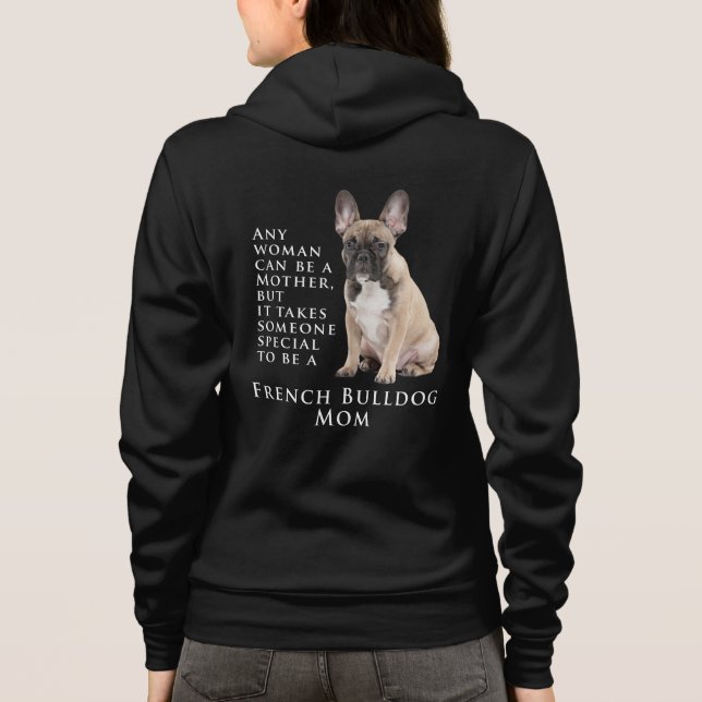 Frenchie Traits Hoodie (Back)