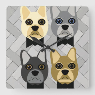 Frenchie Wall Clock