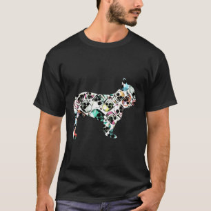 Frenchie Zombie French Bulldog Skull Halloween C T-Shirt