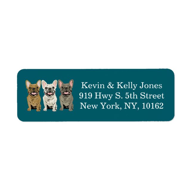 Frenchies, Blue (Front)