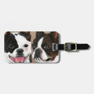 Frenchies Luggage Tag