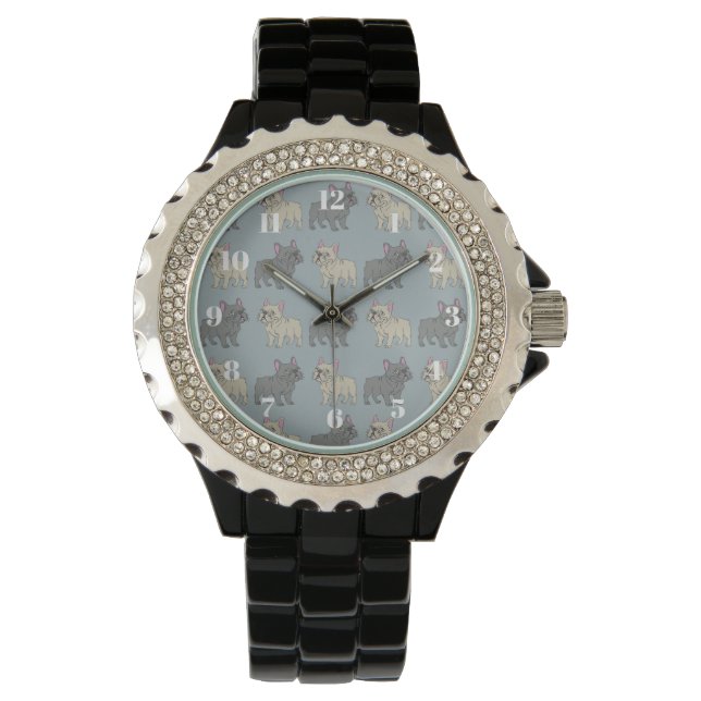 Frenchies, Smokey Blue Watch (Front)