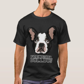 Frencxel Bulldog Illustration T-Shirt
