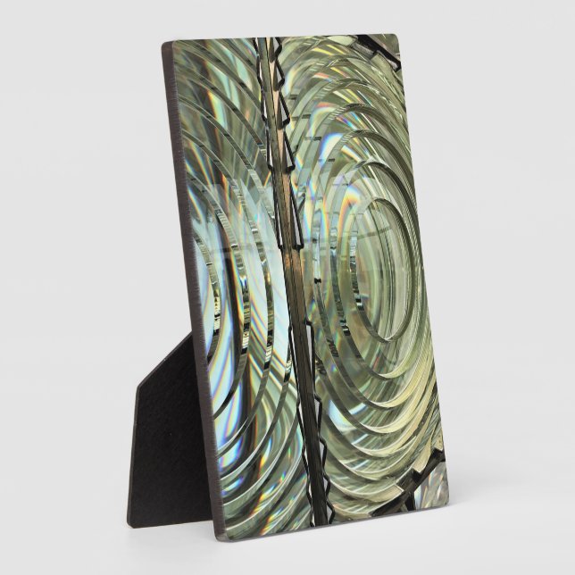 Frensel Lens, Cape Blanco Lighthouse, Oregon Coast Plaque (Side)