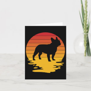 Frenshie Frensh Bulldog Frenchie French Puppy Dog  Card