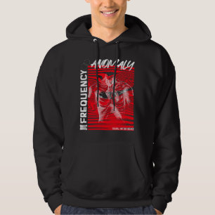 Frequency Anomaly Science Abstract Streetwear Hoodie