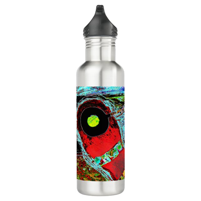 Frequency Serpent – Abstract Energy Compact Mirror 710 Ml Water Bottle (Right)