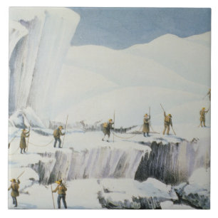 Frequent Appearance of the Ice with Bridges of Sno Tile