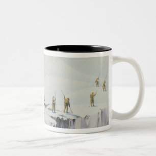 Frequent Appearance of the Ice with Bridges of Sno Two-Tone Coffee Mug