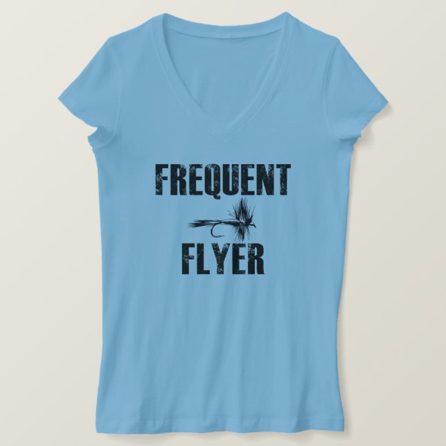 frequent flyer T-Shirt (Design Front)