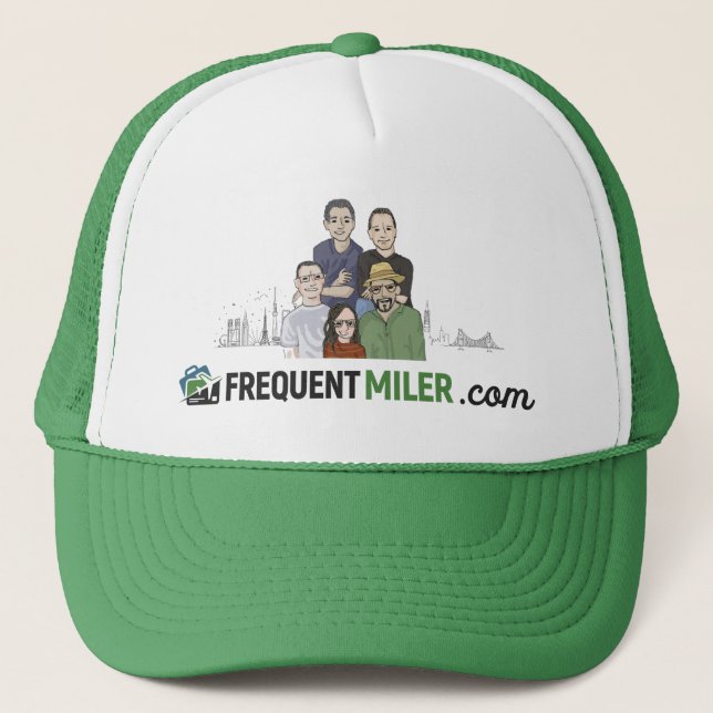 Frequent Miler Party of 5 Trucker Hat (Front)