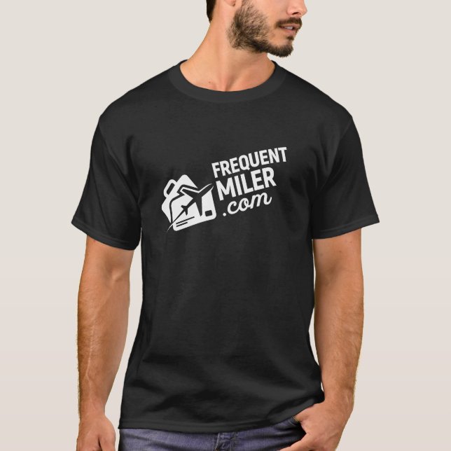 Frequent Miler T-Shirt (Dark) (Front)