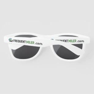 Frequent Miler White Sunglasses