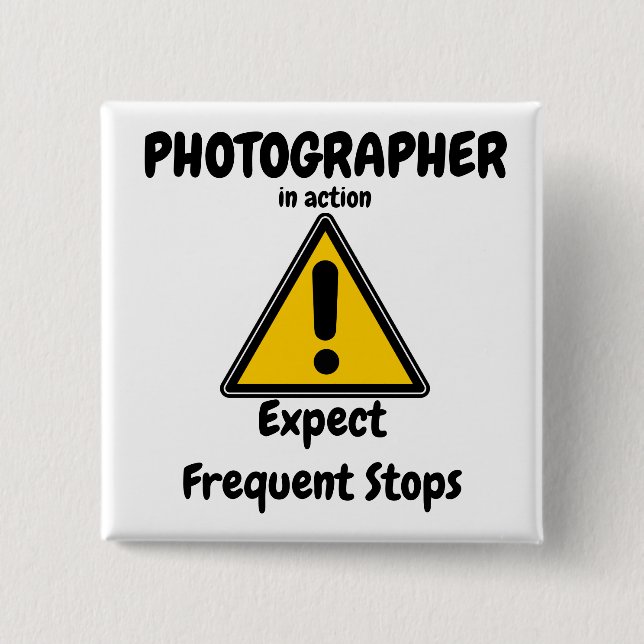 Frequent Stops 15 Cm Square Badge (Front)